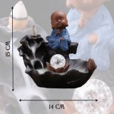 Подставка для благовоний Luxury Gift, из керамики "Монах", 50 благовоний