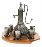 Водочный набор настольный "Веселая компания"