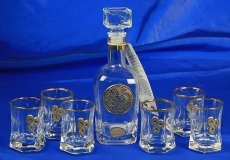 Набор водочный сувенирный "Золотой дракон"