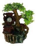 Фонтан для дома "Бонсай на горке" с подсветкой, 25*16*35см