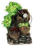 Настольный фонтан с подсветкой "Бонсай", 28*18*39см