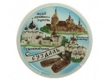Тарелка декоративная подарочная "Суздаль", 30*30см