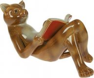 Фигурка декоративная настольная "Кот", 22*11*11см