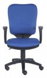 Кресло офисное синее Бюрократ CH-540AXSN/26-21
