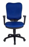 Кресло офисное синее Бюрократ CH-540AXSN/TW-10