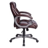 Кресло для руководителя BRABIX "Eldorado" EX-504 экокожа, коричневое