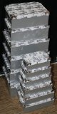Комплект коробок-сундучков "Ёлочка" (12шт), 42*34*17см