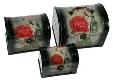 Набор сундучков из 3-х шт 34726, 23*16*16см