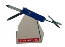 Нож-брелок "Victorinox" CLASSIC (синий), 58мм