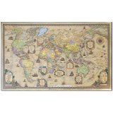 Подкладка для письма "Карта ретро" 38*59 см