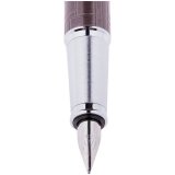 Ручка перьевая "IM Premium Metallic Brown CT" корпус коричневый/хром, подарочная упаковка