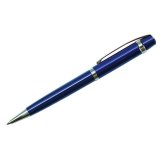 Ручка шариковая "Velvet Classic" синяя, 0,7мм, корпус синий/хром, механизм поворотный, инд. упак.