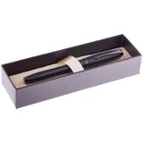 Ручка-роллер "Urban Premium Matt Black CT" черная, 0,8мм, подарочная упаковка