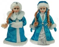 Фигурка интерьерная - кукла декоративная "Снегурочка" 20см