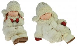 Фигурка декоративная "Зимние забавы" 34*23*29см