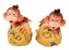 Фигурка декоративная "Обезьянка" 8*6*10см
