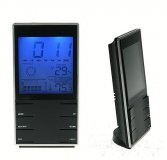 Электронная метеостанция 8*4*14см: часы, термометр, гигрометр, календарь, будильник 48101