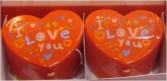 Сувенир музыкальный "I Love You" 8*7*5см